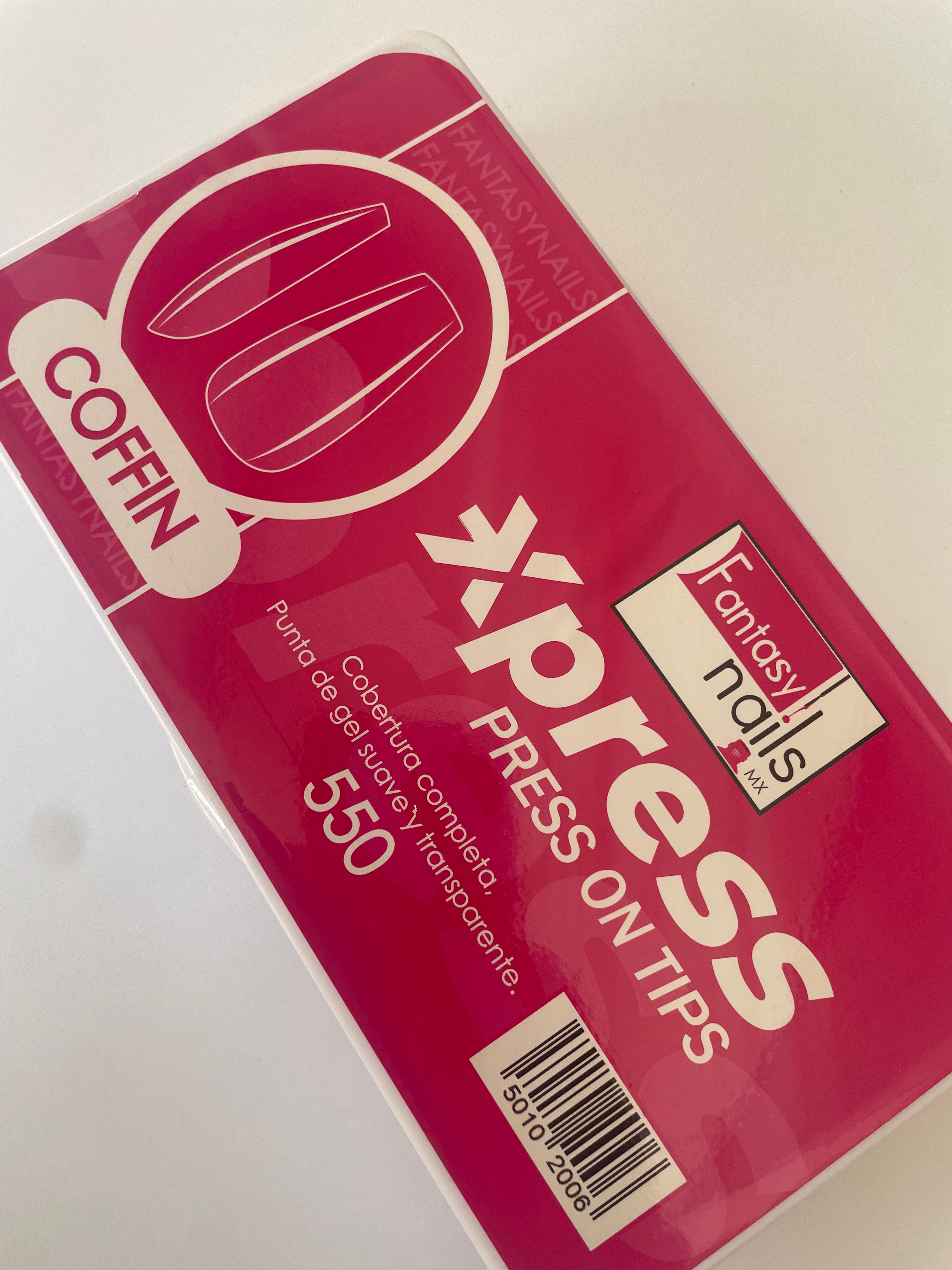 Tips Press ON, Coffin 550pz