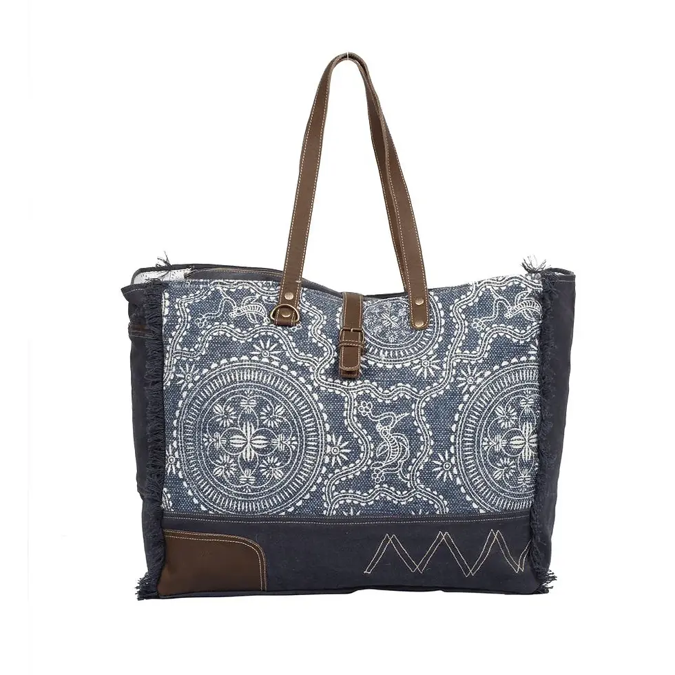 Thumbnail: Myra Sylvan Blue Weekender Bag
