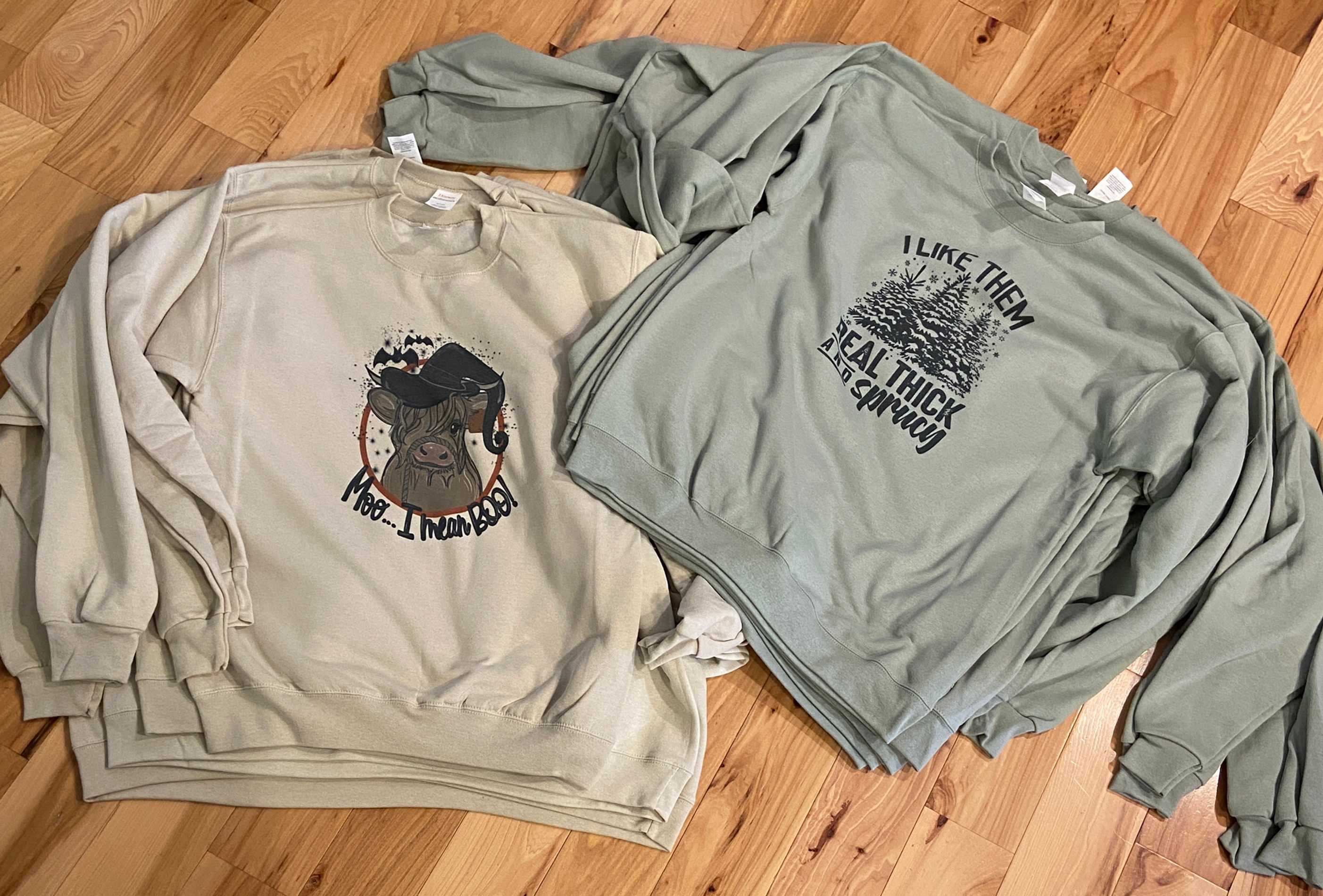 Moo I Mean Boo Crewneck