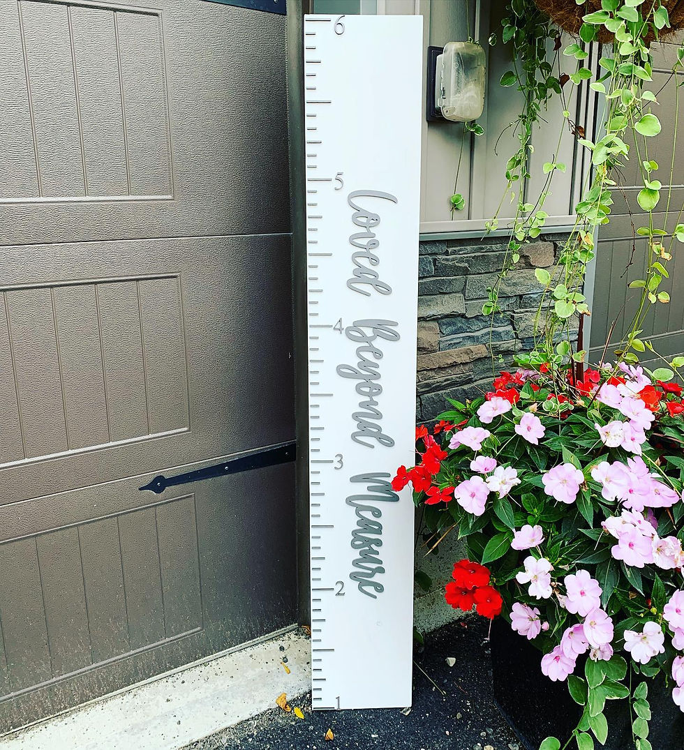 Growth Chart Ruler | Maplewood Co