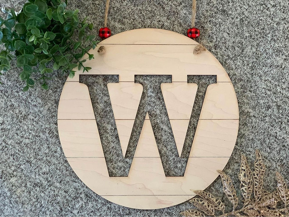 Thumbnail: Shiplap Wall Letter Hanger
