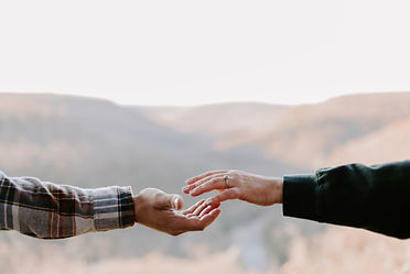 Engagement photoshoot in World End State Park, Pennsylvania