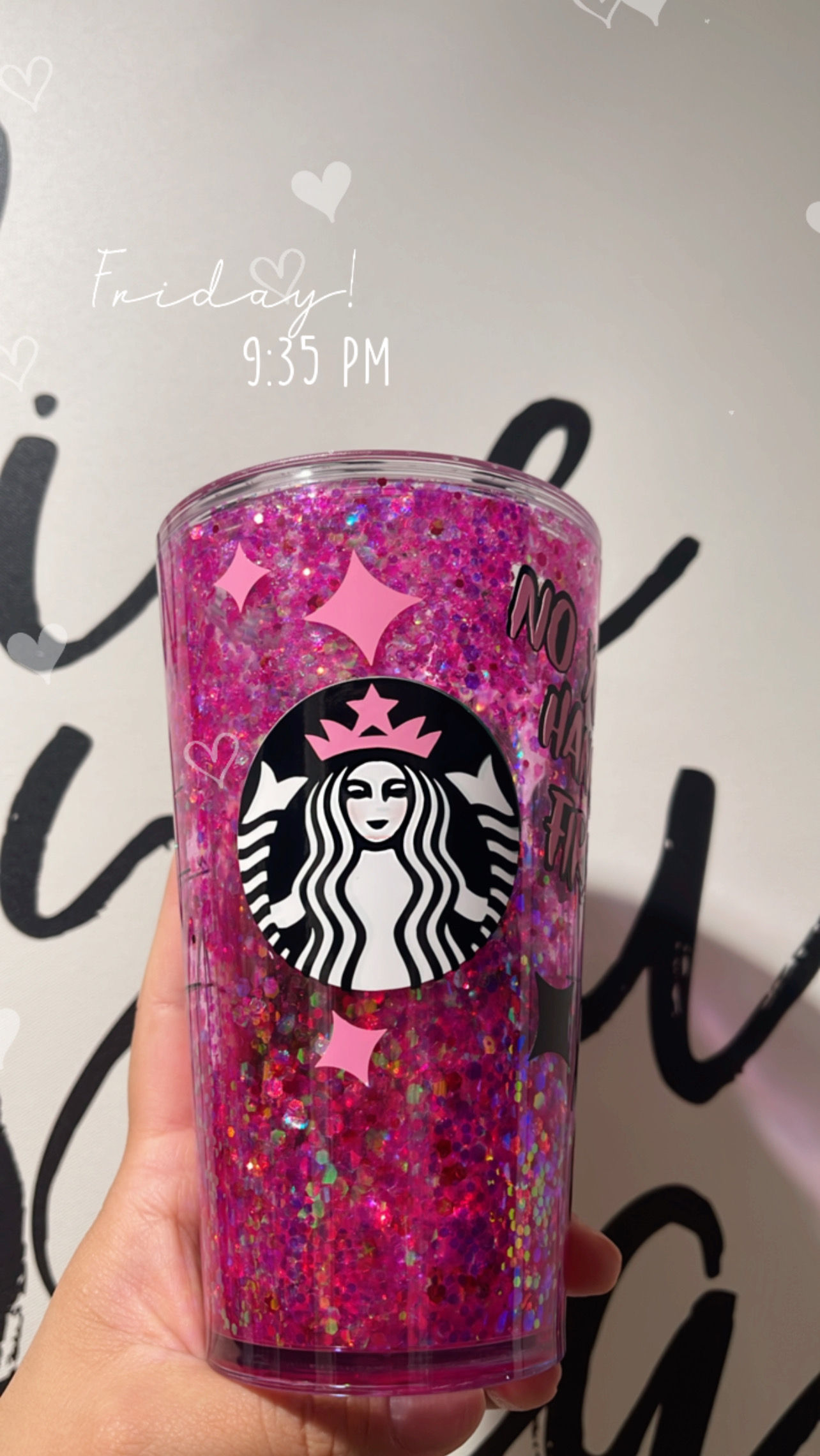 Ghost Snowglobe Tumbler 