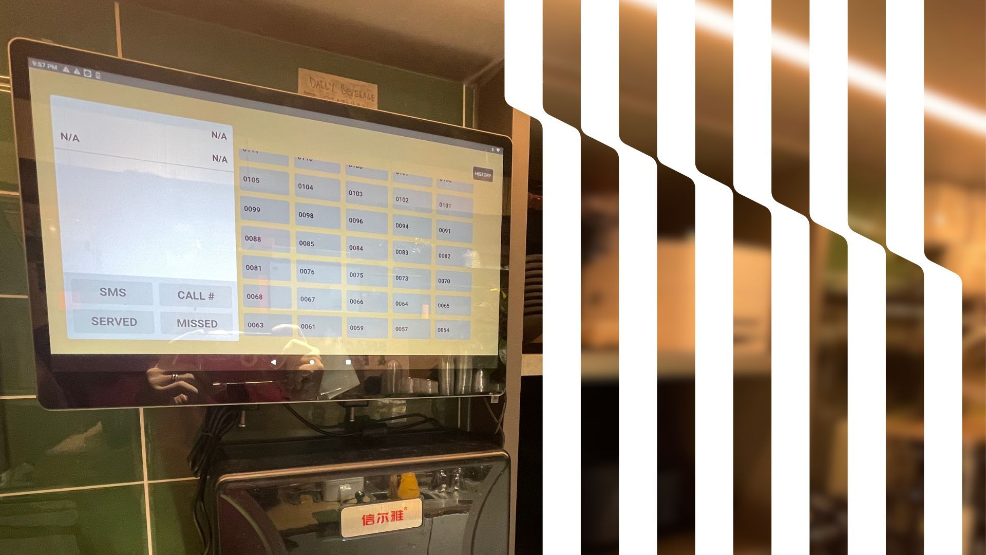 L'vie5 KDS and eSignage system