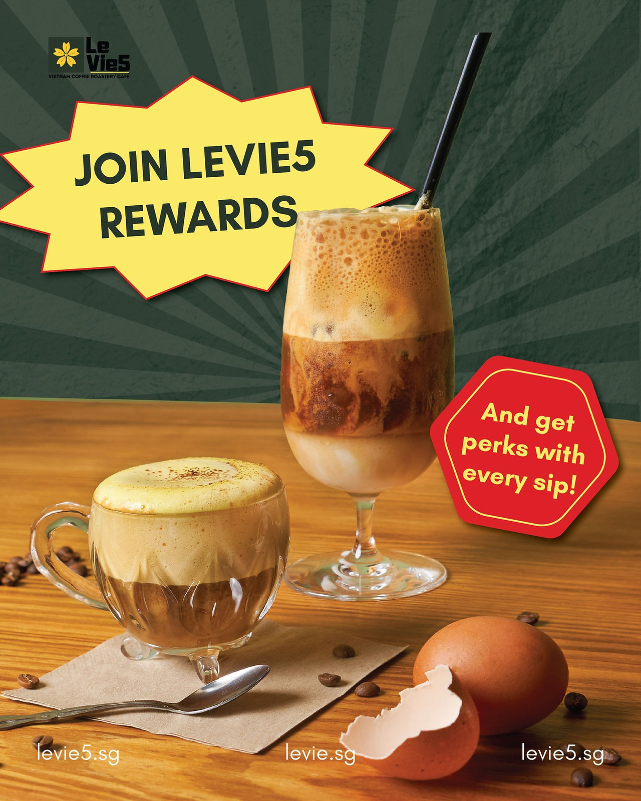 L'vie5 Cafe Reward Program