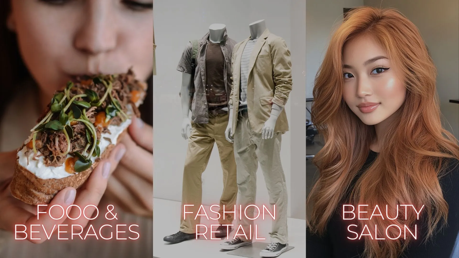 POS system for food & beverages, fashion retail and beauty salon