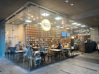 TCE newly setup cafe at URA building east wing