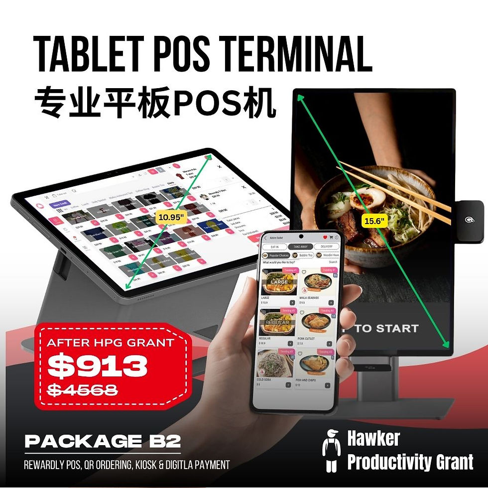 Tablet POS Terminal and Self Ordering Kiosk