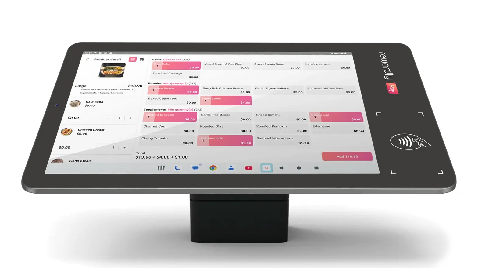 Managing product modifier with Rewardly POS