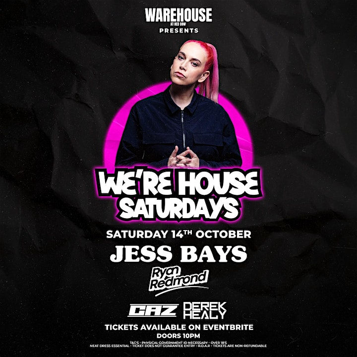 We'rehouse Saturdays presents : Jess Bays