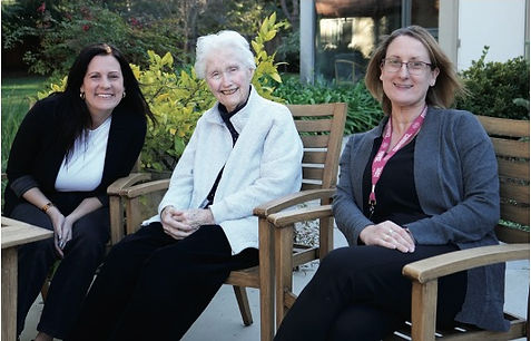 Serene and Kristen with Sr. Fran Tobin.jpg
