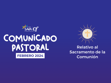 Comunicado Pastoral 1/24