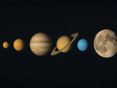 Himmlisches Schauspiel - Die grosse Planetenkonstellation