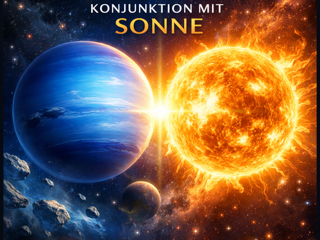 Sonne in Konjuktion mit Neptun