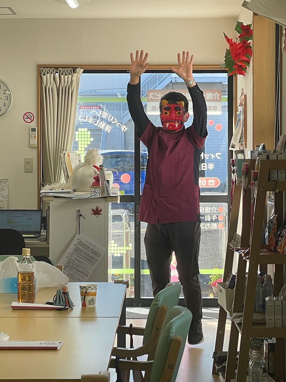 👹豆まきで福いっぱいの一日✨