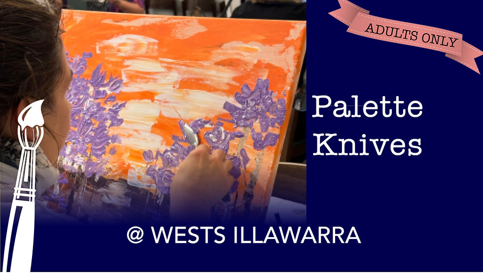 Palette Knives at Wests Illawarra 