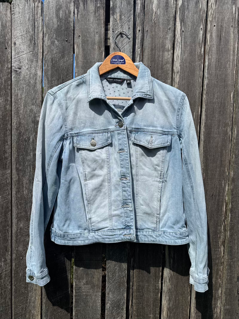 Thumbnail: Black Cockatoo Denim Jacket - Dannii Minogue 14P