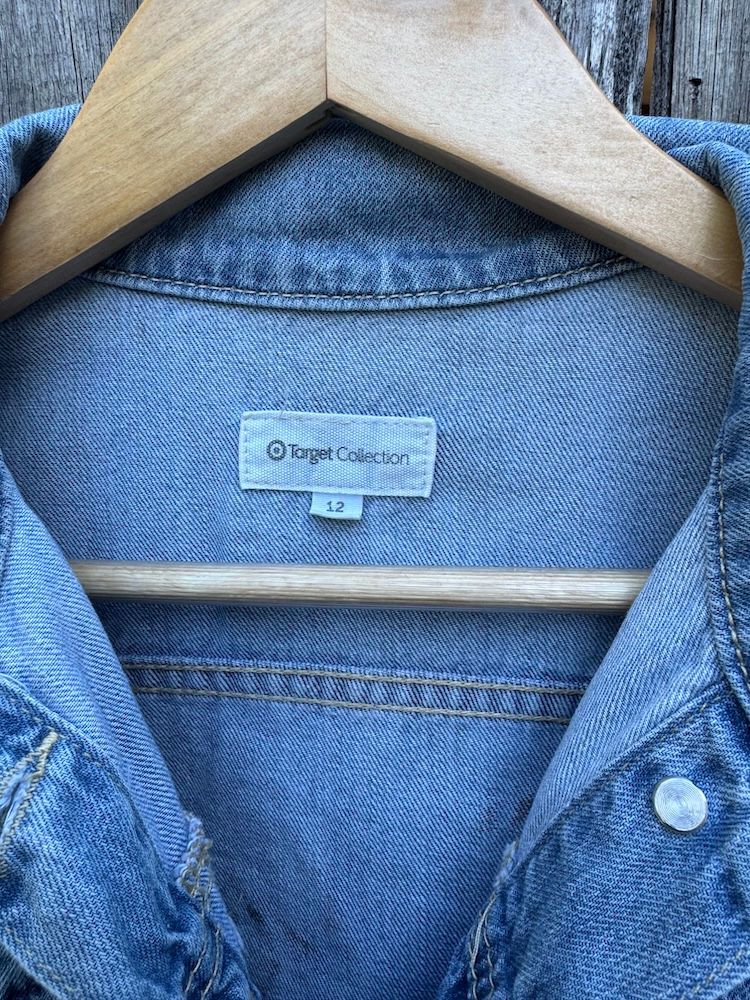 Thumbnail: German Shepherd Denim Jacket - Target 12