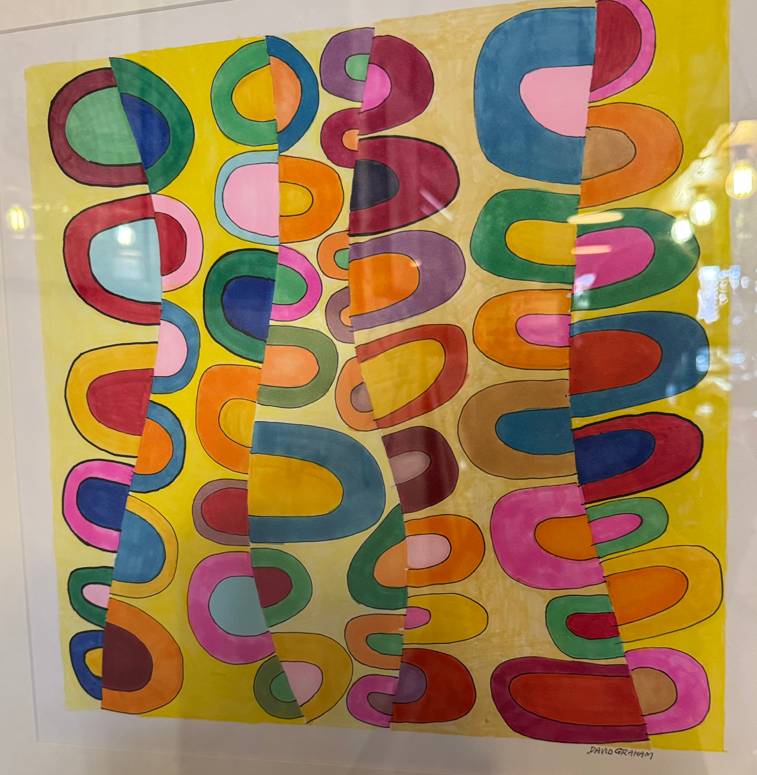 Abstract 2 Colour My World - Original byDavid Graham