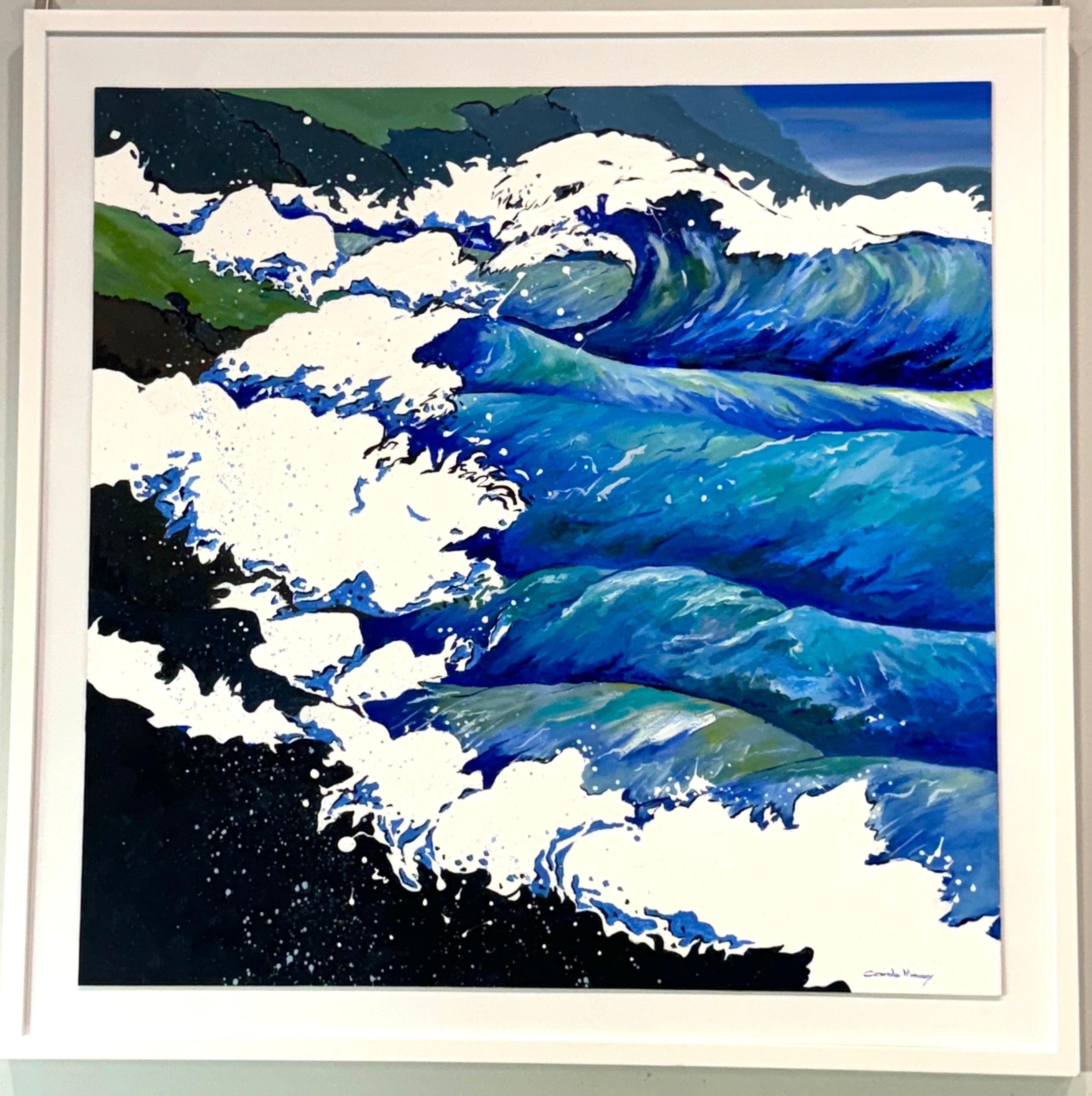 Restless Waves- Carole Massey