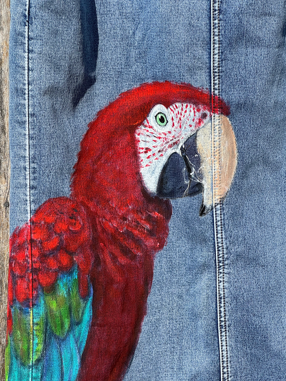 Thumbnail: Macaw Denim Skirt - 14