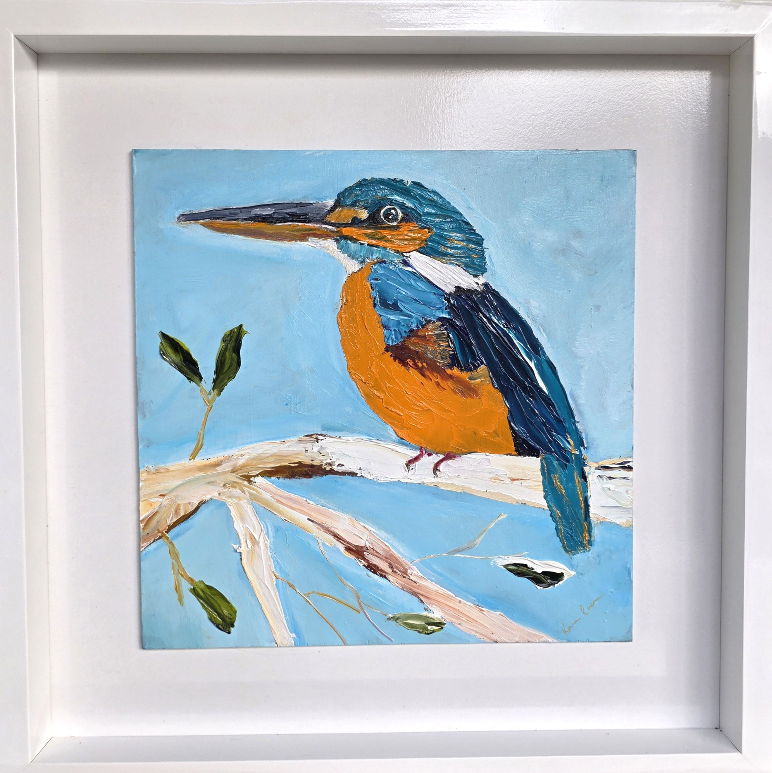 Ken Kingfisher 380mm by Karen Crea
