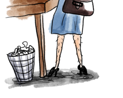 The Teacher with the Hairiest Legs