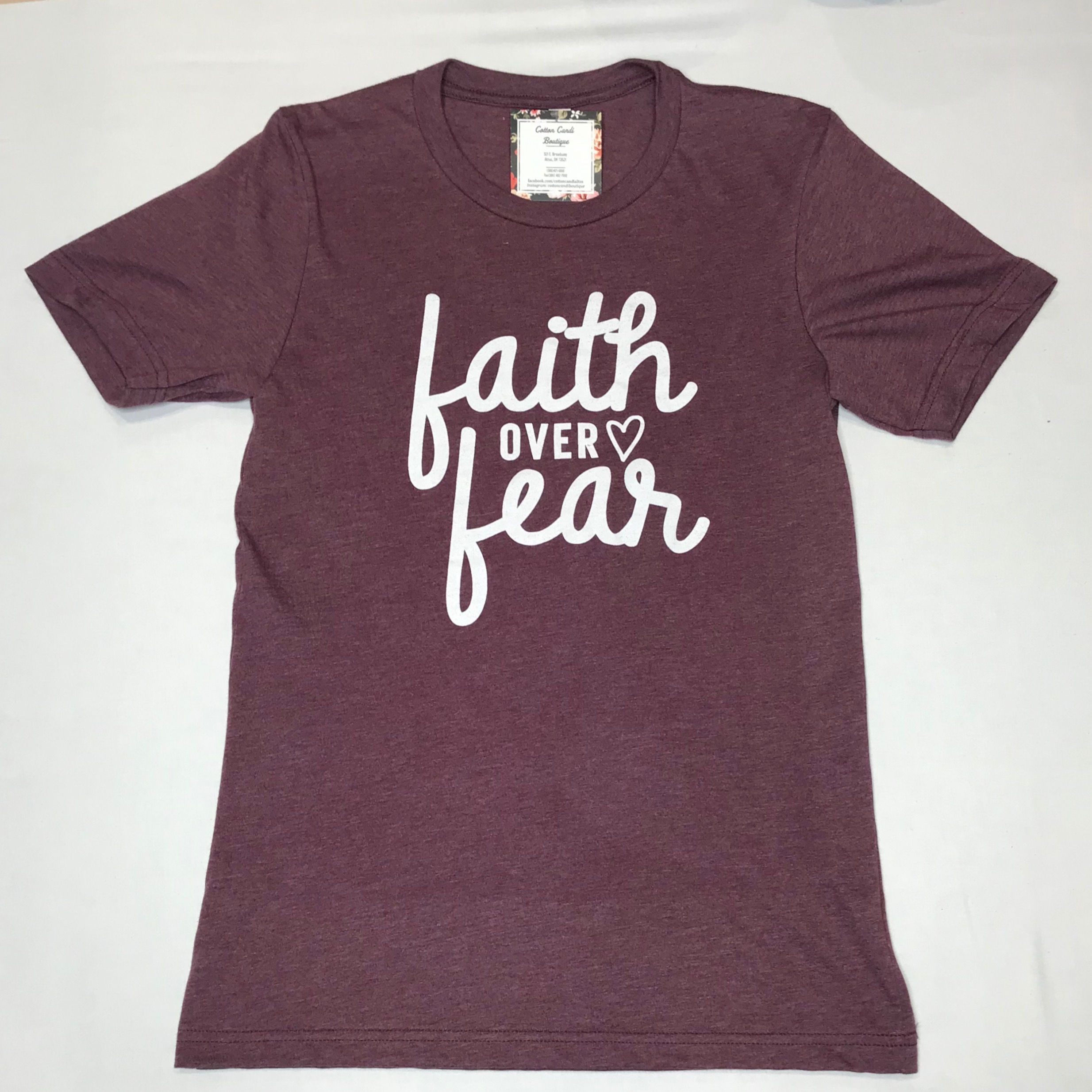 "Faith Over Fear" Graphic Tee