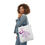 Thumbnail: Inspirational Canvas Tote Bag - God Is Within Her, She Will Not Fall