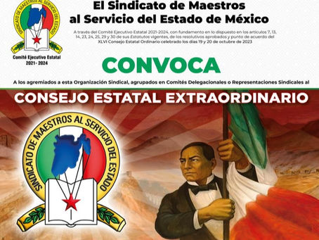 Emite SMSEM convocatoria a Consejo Estatal Extraordinario