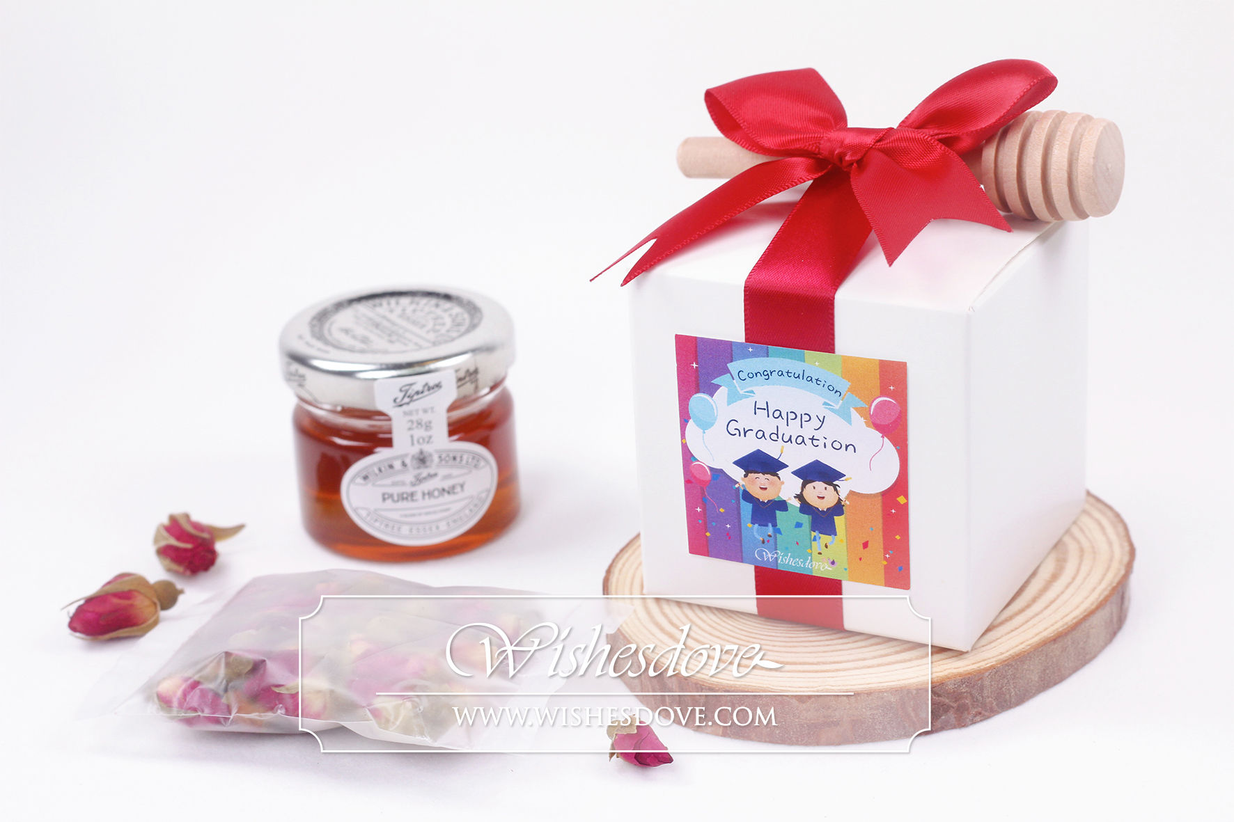 【畢業】玫瑰花茶蜜糖禮盒