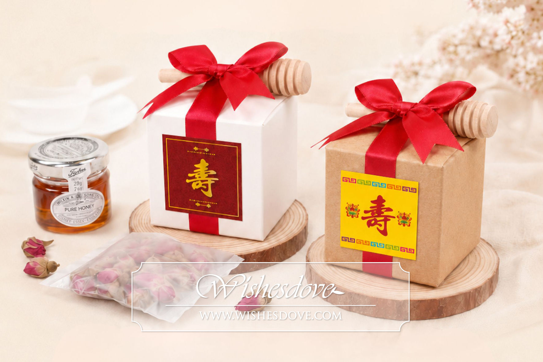 【壽宴】玫瑰花茶蜜糖禮盒