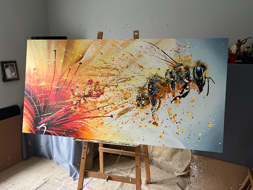 Thumbnail: BEE - $ 2900 USD | R50 000 ZAR | 1.8m x 90cm