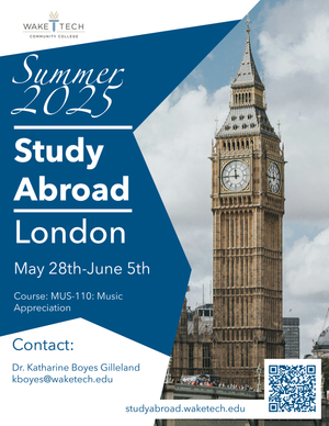 Summer 2025 Study Abroad Posters