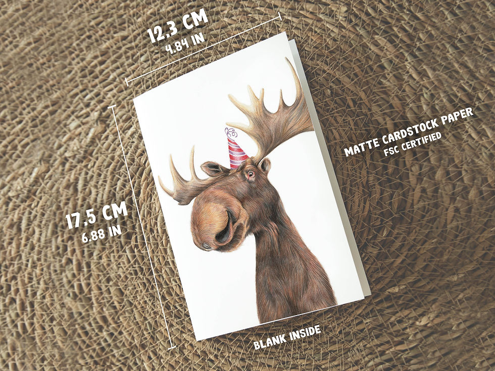 Thumbnail: Eland Verjaardagskaart, Wenskaart