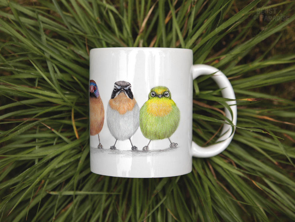 Thumbnail: Mug African Birds (Cute Little Birdies)