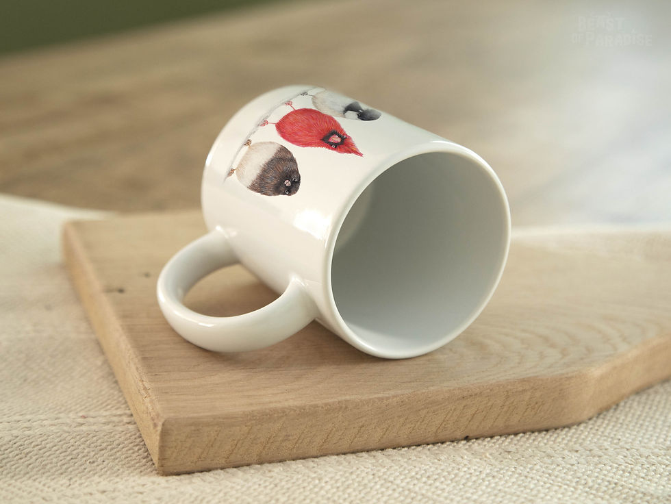 Thumbnail: Mug North American Birds (Cute Little Birdies)