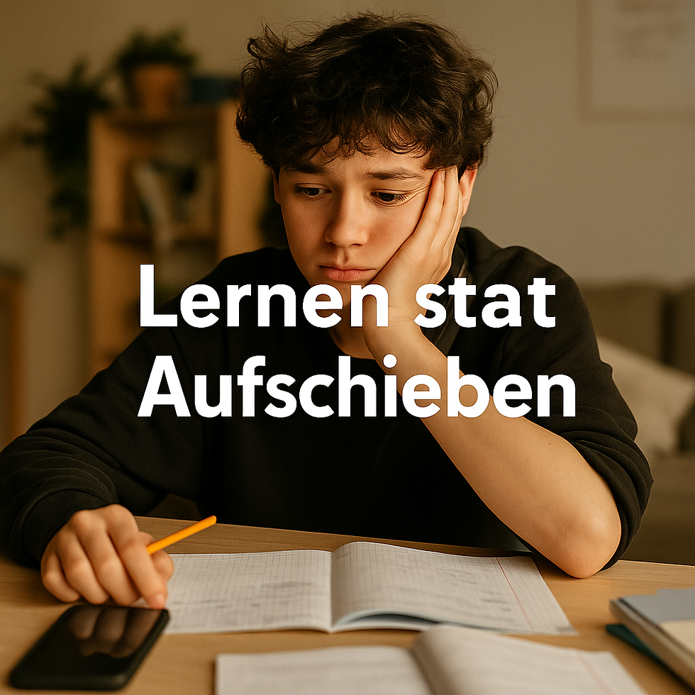 Lernen statt Aufschieben: 7 einfache Strategien, um endlich anzufangen