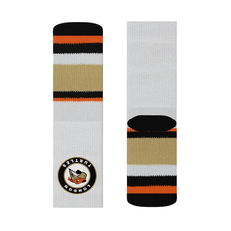 Thumbnail: London Turtles Custom Sublimation Socks