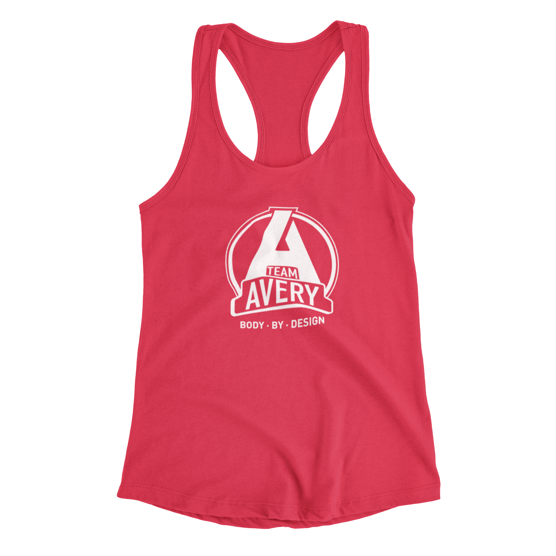 Team Avery Ladies Racerback Tank Top