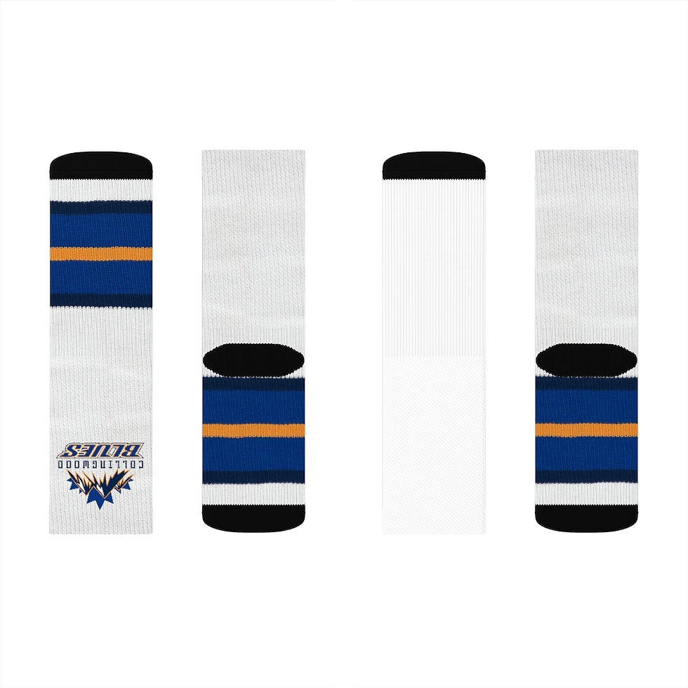 Thumbnail: Collingwood Blues Sublimated Socks