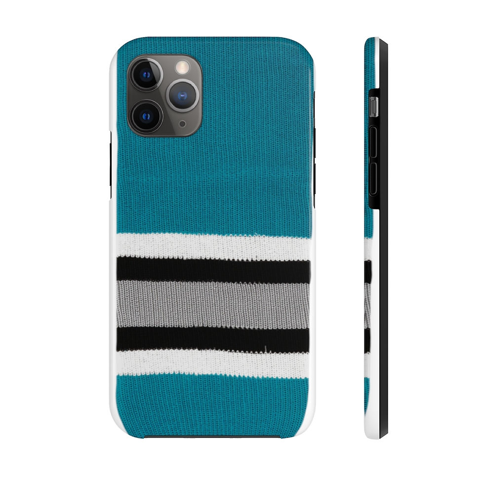 Thumbnail: San Jose Sharks Vintage Team Colours Case Mate Tough Phone Cases