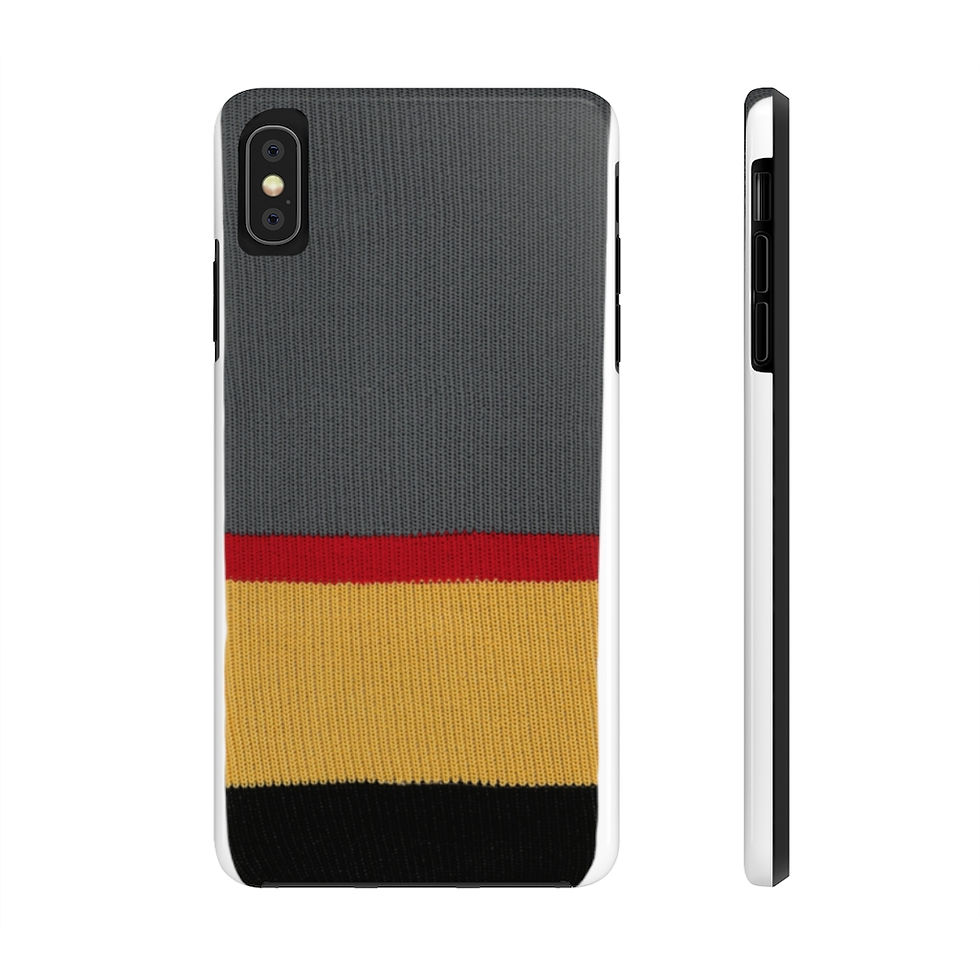 Thumbnail: Vegas Golden Knights Team Colour Case Mate Tough Phone Cases