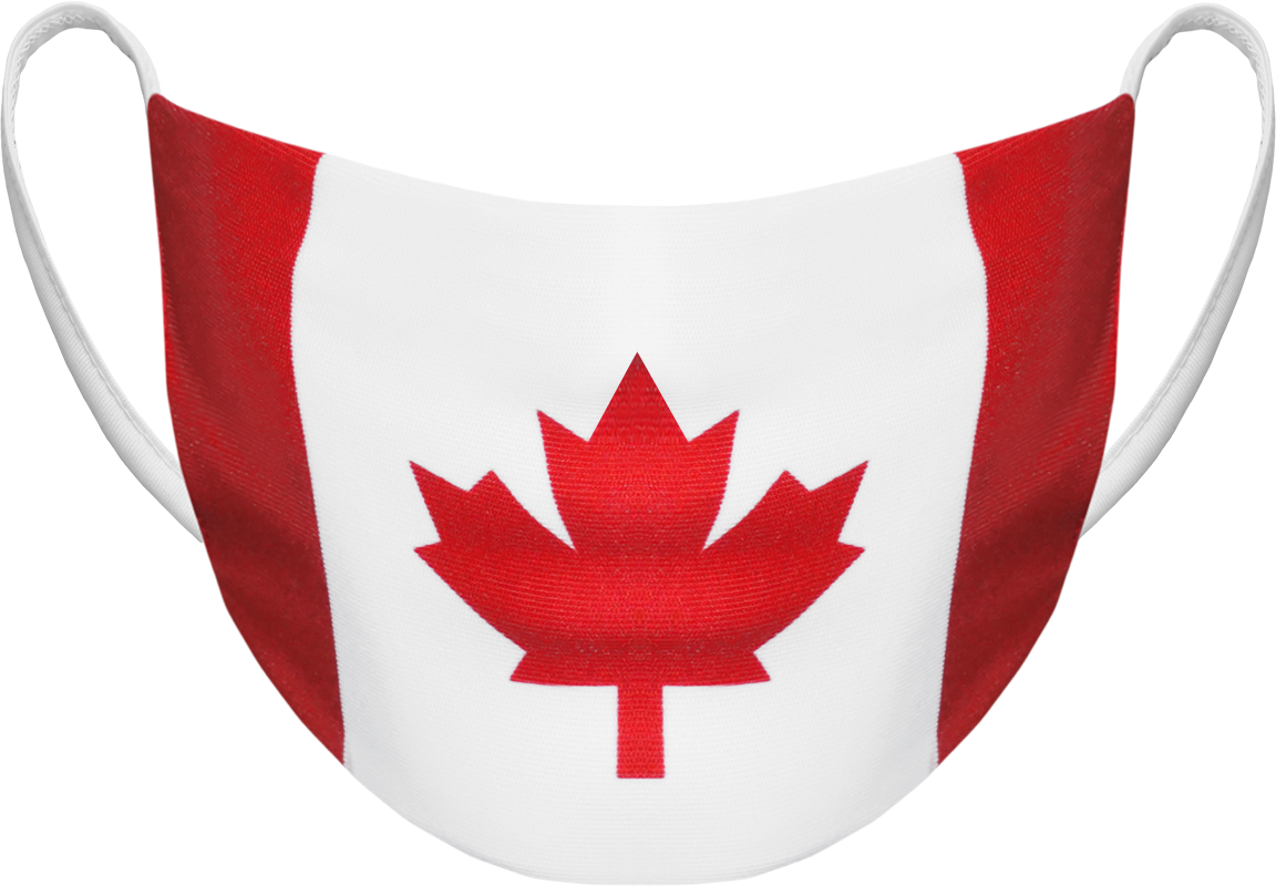 Canada Flag - Sublimated Reusable Face Mask