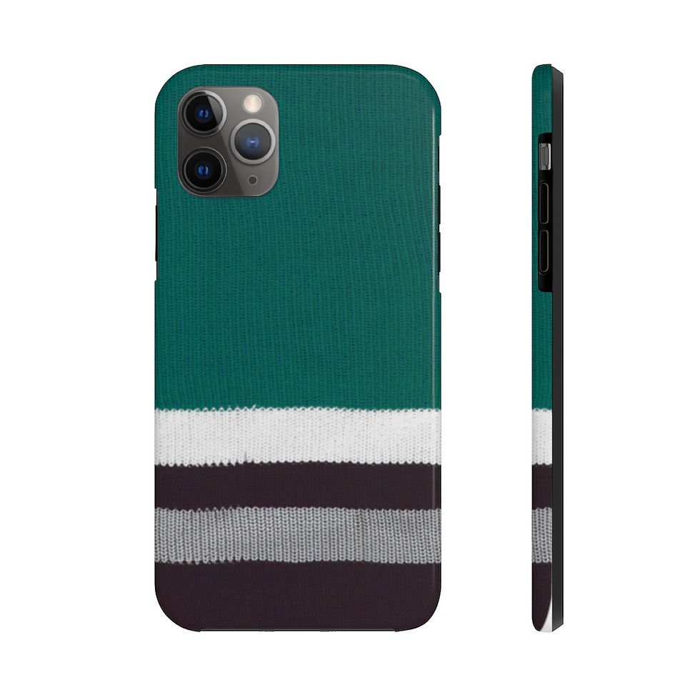 Thumbnail: Anaheim Ducks Vintage Team Colour Case Mate Tough Phone Cases