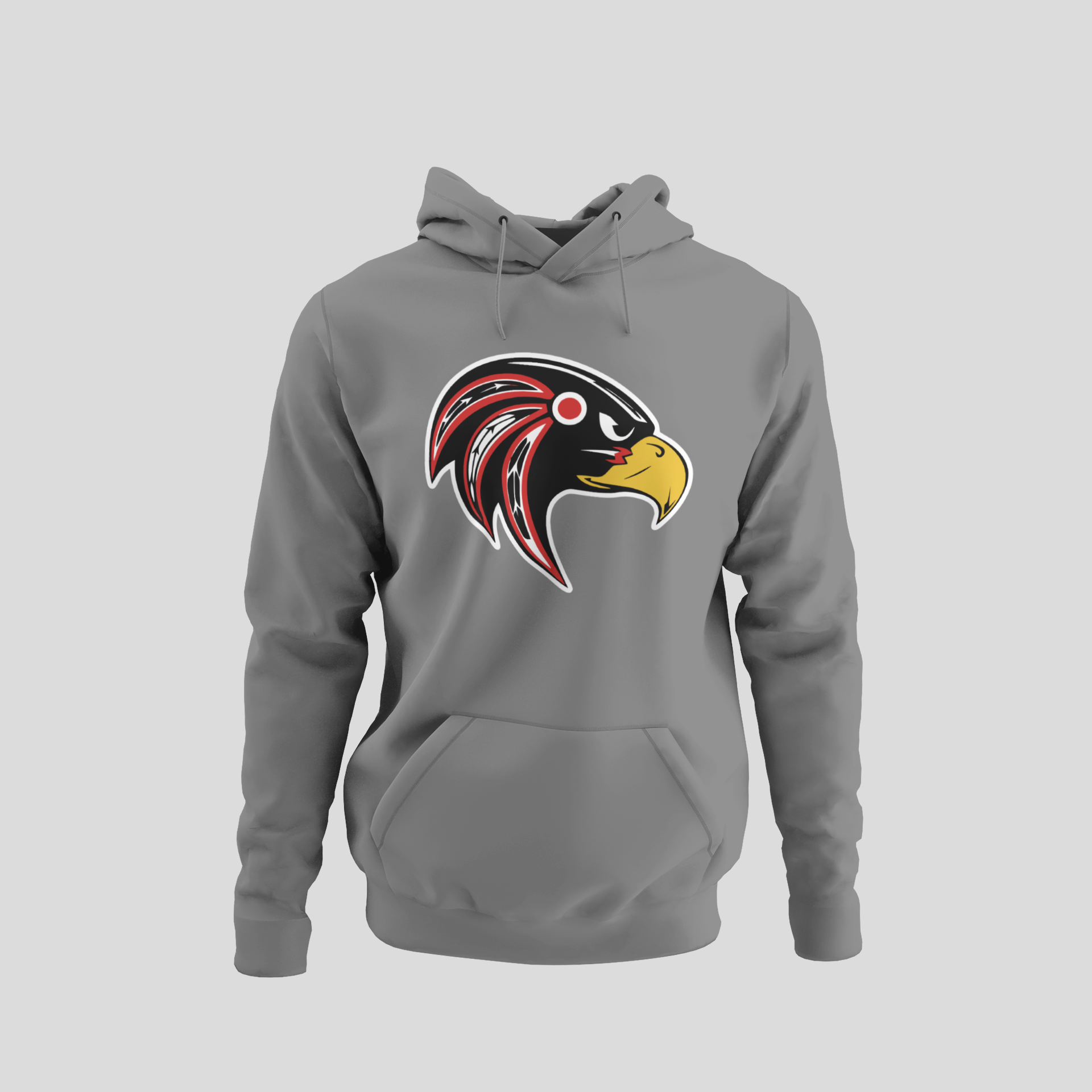 London Hawks Grey Performance Hoodie