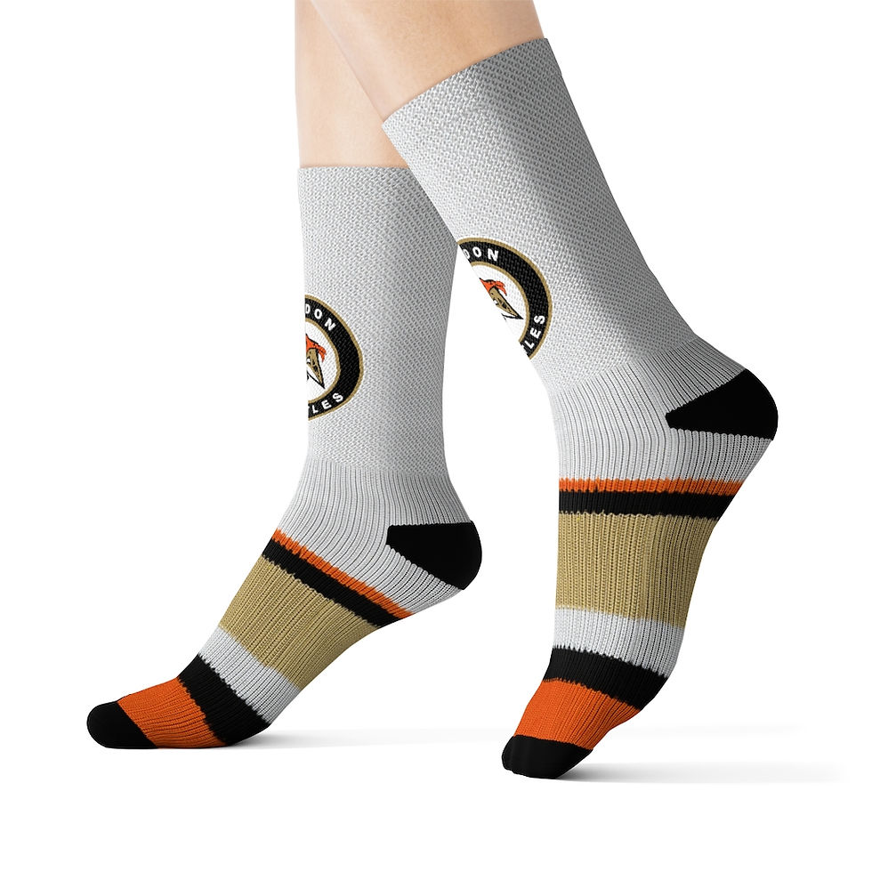 Thumbnail: London Turtles Custom Sublimation Socks