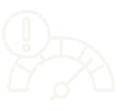 Wellness icon representing excessive power usage warning