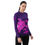 Thumbnail: Women's Rash Guard - pink on purple