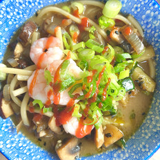 Udon Noodle Miso Soup